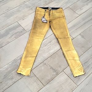 SPJ jean gold skinny jeans  size 7#4